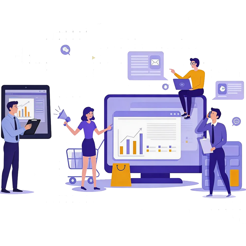 网站建设示意图